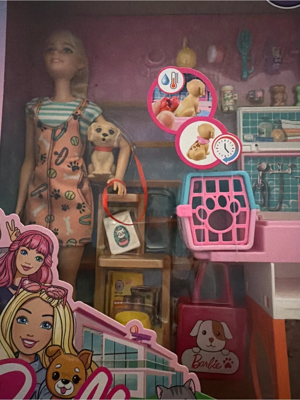 Barbie veterinarian pet